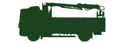4 Wheeled Front Mounted Crane